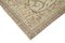 Vintage Beige Oriental Hand Knotted Rug 4