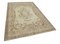 Tappeto vintage antico beige annodato a mano, beige, Immagine 2