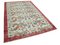 Beige Oriental Antique Hand Knotted Vintage Carpet, Image 2
