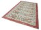 Beige Oriental Antique Hand Knotted Vintage Carpet, Image 3