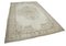 Tappeto vintage antico beige annodato a mano, beige, Immagine 2