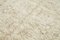 Alfombra anatolia beige vintage de lana tejida a mano, Imagen 5
