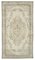 Beige Anatolian  Decorative Hand Knotted Vintage Rug 1