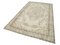 Beige Anatolischer Dekorativer Handgeknüpfter Vintage Teppich 3