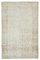 Beige Anatolian  Contemporary Hand Knotted Vintage Rug, Image 1