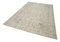 Beige Anatolian  Contemporary Hand Knotted Vintage Rug 3