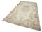Beige Anatolian  Traditional Hand Knotted Vintage Rug 3