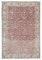 Beige Oriental Antique Hand Knotted Vintage Rug, Image 1