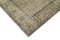 Beige Anatolian  Low Pile Hand Knotted Vintage Rug, Image 4