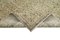 Beige Anatolian  Low Pile Hand Knotted Vintage Rug, Image 6