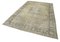 Beige Oriental Contemporary Hand Knotted Vintage Rug, Image 3
