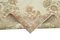 Alfombra vintage oriental beige decorativa tejida a mano, Imagen 6
