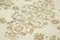 Beige Oriental Decorative Hand Knotted Vintage Rug, Image 5