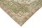 Beige Oriental Decorative Hand Knotted Vintage Rug 4