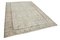 Beige Anatolian  Traditional Hand Knotted Vintage Carpet 2