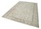 Beige Anatolian  Traditional Hand Knotted Vintage Carpet 3