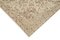 Beige Oriental Contemporary Hand Knotted Vintage Rug, Image 4