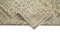 Beige Anatolian  Wool Hand Knotted Vintage Rug, Image 6