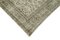 Tappeto vintage antico beige annodato a mano, beige, Immagine 4