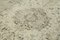 Beige Oriental Wool Hand Knotted Vintage Rug, Image 5