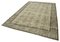 Tappeto vintage antico beige annodato a mano, beige, Immagine 3