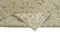 Beige Oriental Traditional Hand Knotted Vintage Rug 6