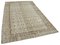 Tappeto vintage antico beige annodato a mano, beige, Immagine 2