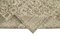Handgeknüpfter orientalischer beige handgeknüpfter Vintage Teppich 6