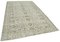 Beige Anatolian  Wool Hand Knotted Vintage Rug 2