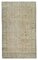 Vintage Beige Oriental Hand Knotted Rug, Image 1