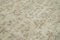 Beige Oriental Wool Hand Knotted Vintage Rug 5