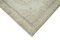 Orientalischer antiker handgeknüpfter Vintage Teppich in Beige 4