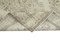 Beige Oriental Contemporary Hand Knotted Vintage Rug 6