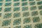 Tappeto vintage antico verde annodato a mano, anni '60, Immagine 5