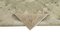 Beige Anatolian  Low Pile Hand Knotted Vintage Rug 6
