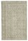 Beige Anatolian  Contemporary Hand Knotted Vintage Rug 1