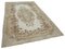 Beige Oriental Antique Hand Knotted Vintage Rug 2