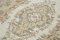 Beige Oriental Antique Hand Knotted Vintage Rug 5