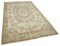 Beige Anatolian  Antique Hand Knotted Vintage Rug 2