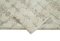 Beige Anatolian  Contemporary Hand Knotted Vintage Rug 6