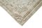 Beige Oriental Wool Hand Knotted Vintage Rug 4