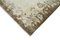 Handgeknüpfter orientalischer beige handgeknüpfter Vintage Teppich 4