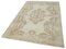Beige Oriental Traditional Hand Knotted Vintage Rug, Image 3
