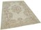 Beige Oriental Traditional Hand Knotted Vintage Rug 2