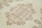Beige Oriental Traditional Hand Knotted Vintage Rug, Image 5