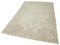 Beige Anatolian  Wool Hand Knotted Vintage Rug, Image 3