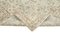 Beige Anatolian  Wool Hand Knotted Vintage Rug 6