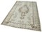 Tapis Vintage en Laine Oriental Orienté à la Main Beige 3