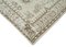Beige Oriental Wool Hand Knotted Vintage Carpet 4