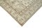 Orientalischer antiker handgeknüpfter Vintage Teppich in Beige 4